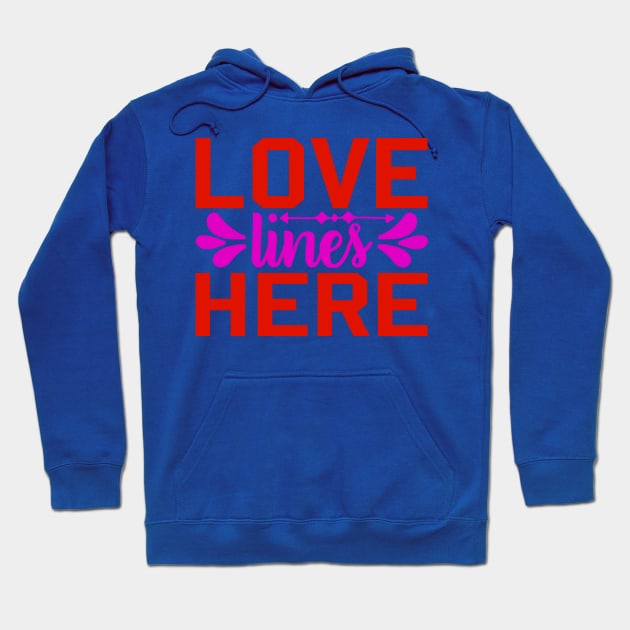 love lines here Hoodie by busines_night